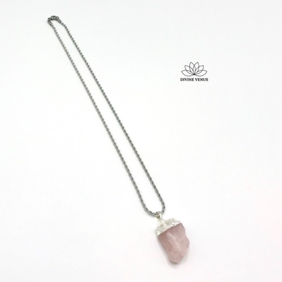 Rose Quartz Necklace - Picture 4 of 10